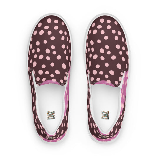 Zapatillas DAZ de lona sin cordones para mujer
