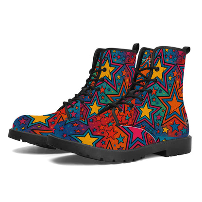 Botas de cuero sintético DAZ Luxury